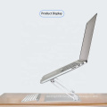 OEM ODM White Universal Adjustable Ultra Thin Slim Sit Vertical Metal Stand Laptop Desk